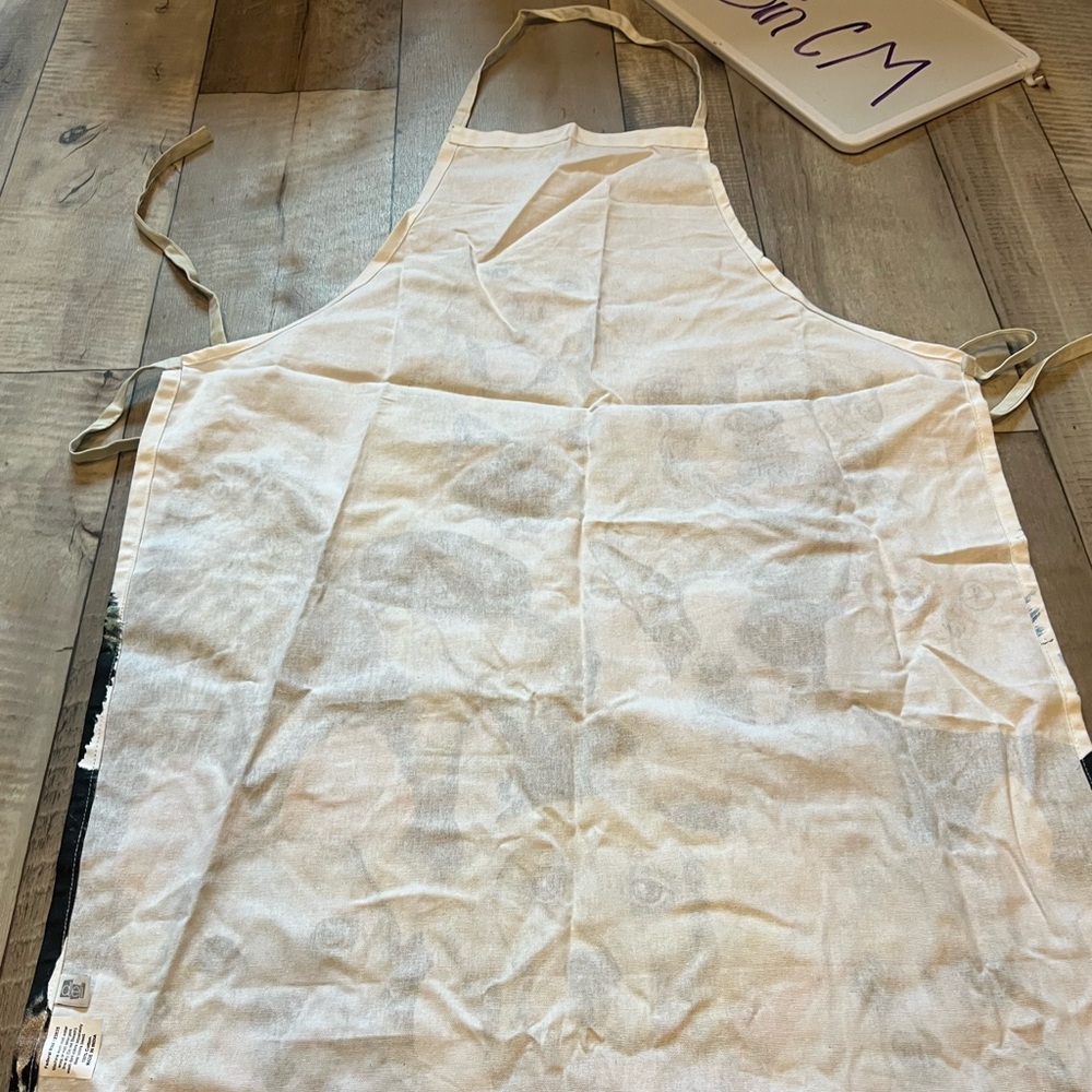 Colorful Dog and Cat Print Apron - Picture 5 of 6